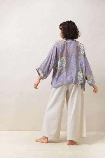 ONE HUNDRED STARS | Short Kimono Valentine Lilac