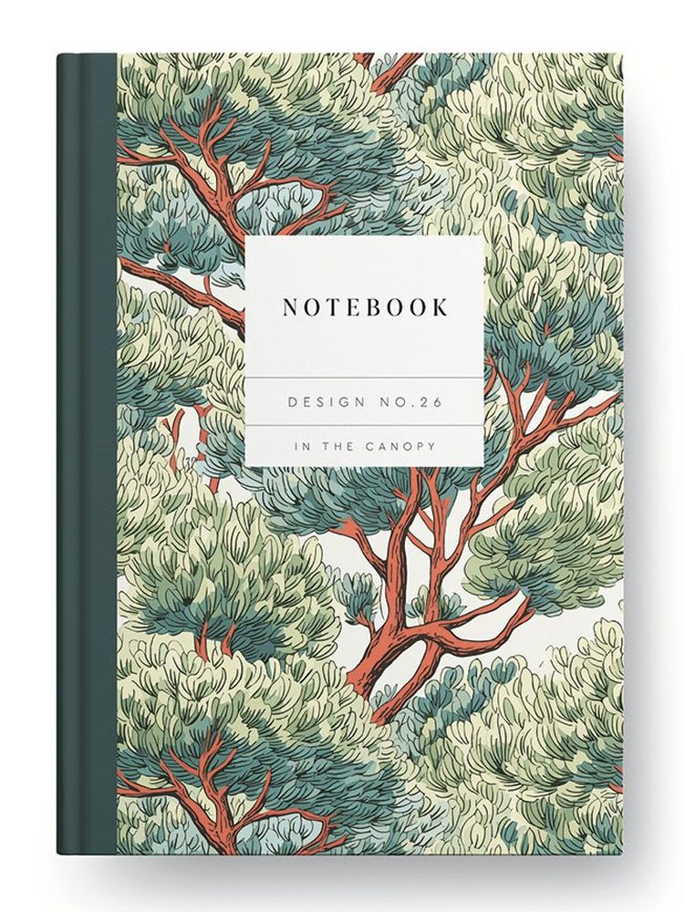 KALEIDO | A5 Hardcover Notebook - In The Canopy – Fora Studios
